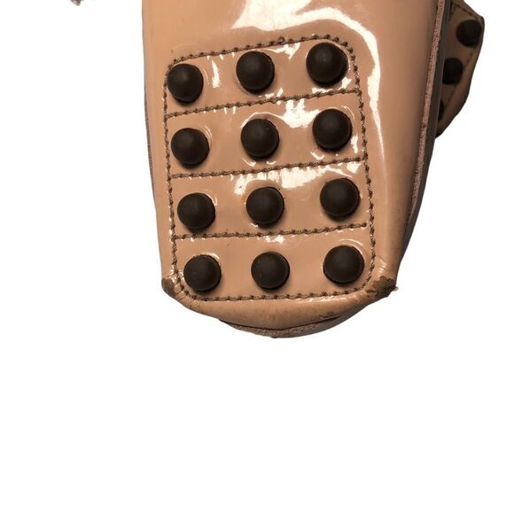 Patricia Green Collection Driving Mule Patent Leather Horse Bit Tan Size 8 - Picture 9 of 9